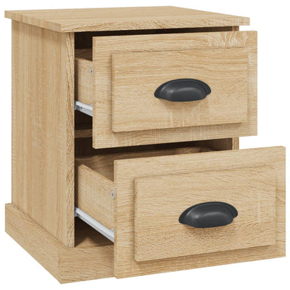 Bedside Cabinets 2 pcs Sonoma Oak 39x39x47,5 cm Engineered Wood