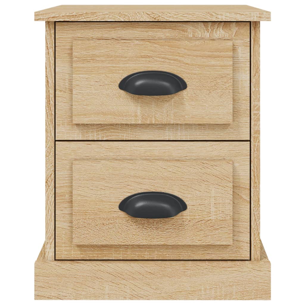 Bedside Cabinets 2 pcs Sonoma Oak 39x39x47,5 cm Engineered Wood