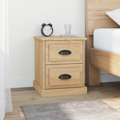Bedside Cabinets 2 pcs Sonoma Oak 39x39x47,5 cm Engineered Wood