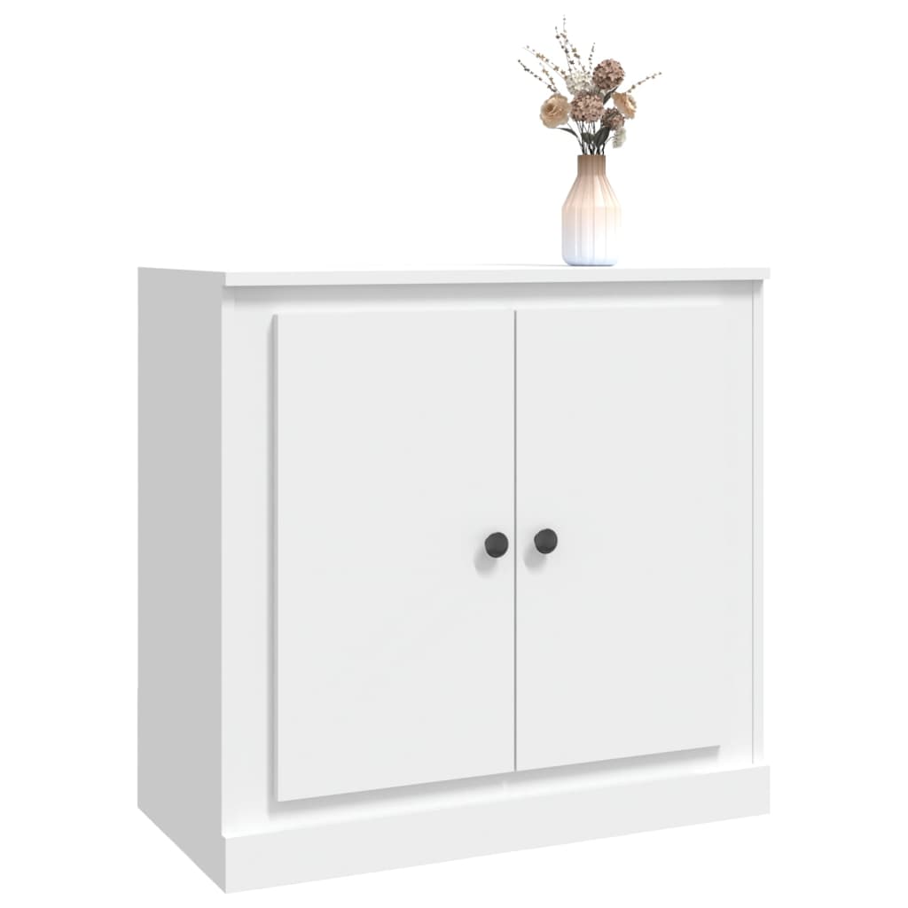 Sideboard White 70x35,5x67,5 cm Engineered Wood