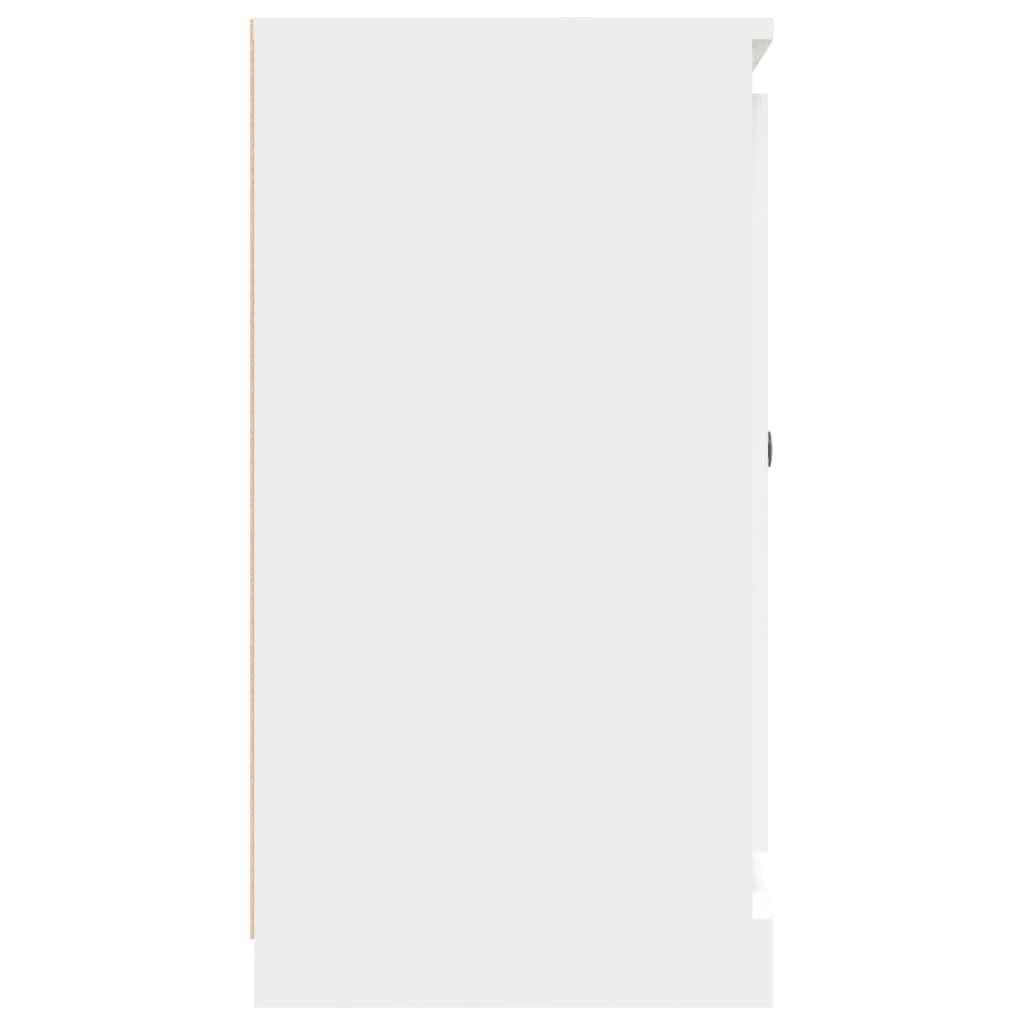 Sideboard White 70x35,5x67,5 cm Engineered Wood