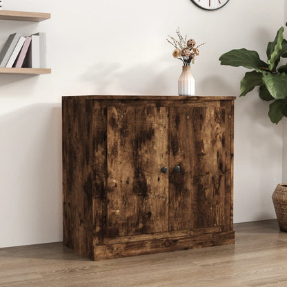 Sideboard Smoked Oak 70x35,5x67,5 cm Engineered Wood