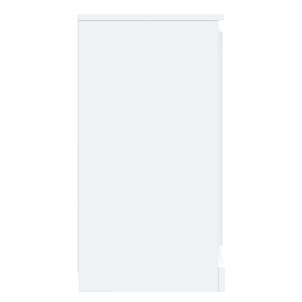 Sideboard White 37.5x35.5x67.5 cm Engineered Wood