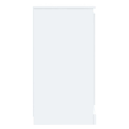 Sideboard White 37.5x35.5x67.5 cm Engineered Wood