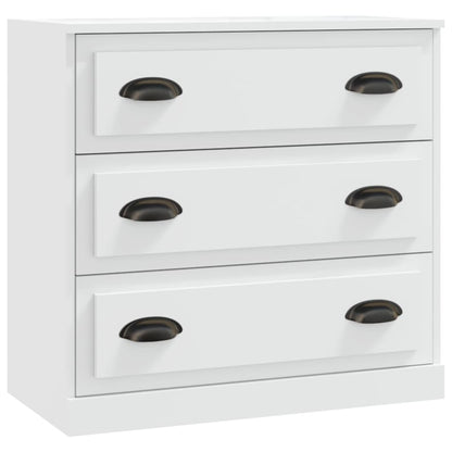 Sideboard White 70x35.5x67.5 cm Engineered Wood