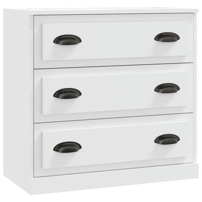 Sideboard White 70x35,5x67,5 cm Engineered Wood