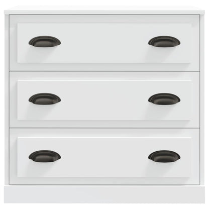 Sideboard White 70x35,5x67,5 cm Engineered Wood