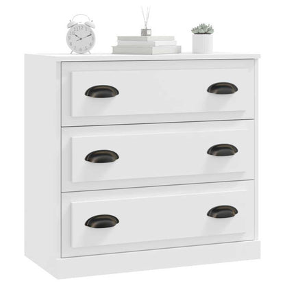 Sideboard White 70x35,5x67,5 cm Engineered Wood