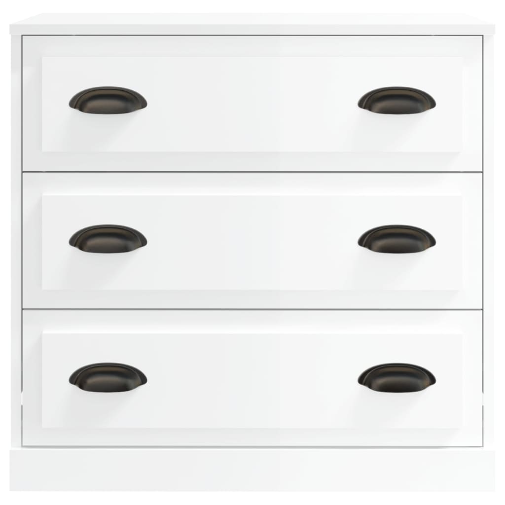 Sideboard | High gloss white | Engineered wood | Small | Sideboard