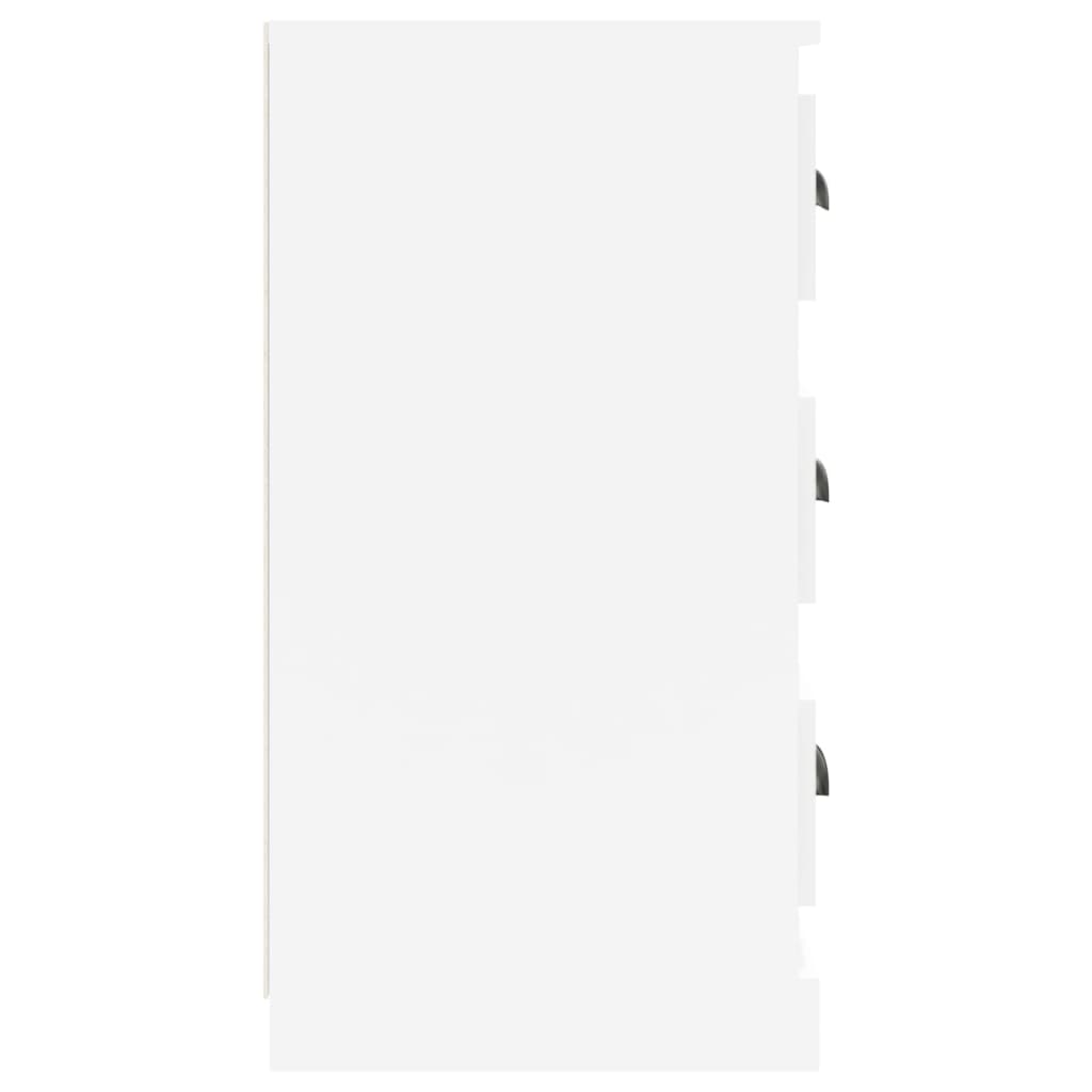 Sideboard | High gloss white | Engineered wood | Small | Sideboard