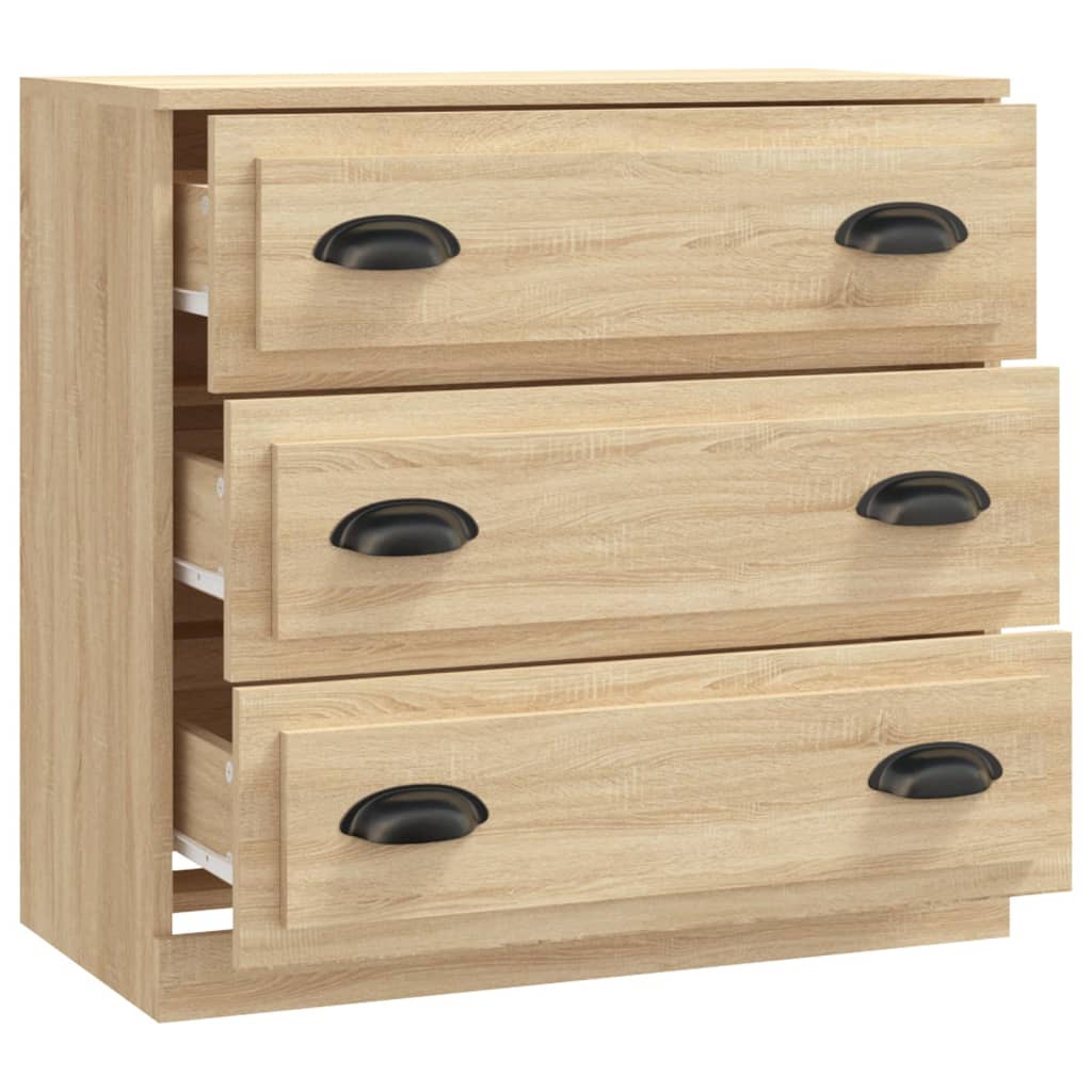 Sideboard Sonoma Oak 70x35,5x67,5 cm Engineered Wood