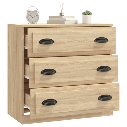 Sideboard Sonoma Oak 70x35,5x67,5 cm Engineered Wood