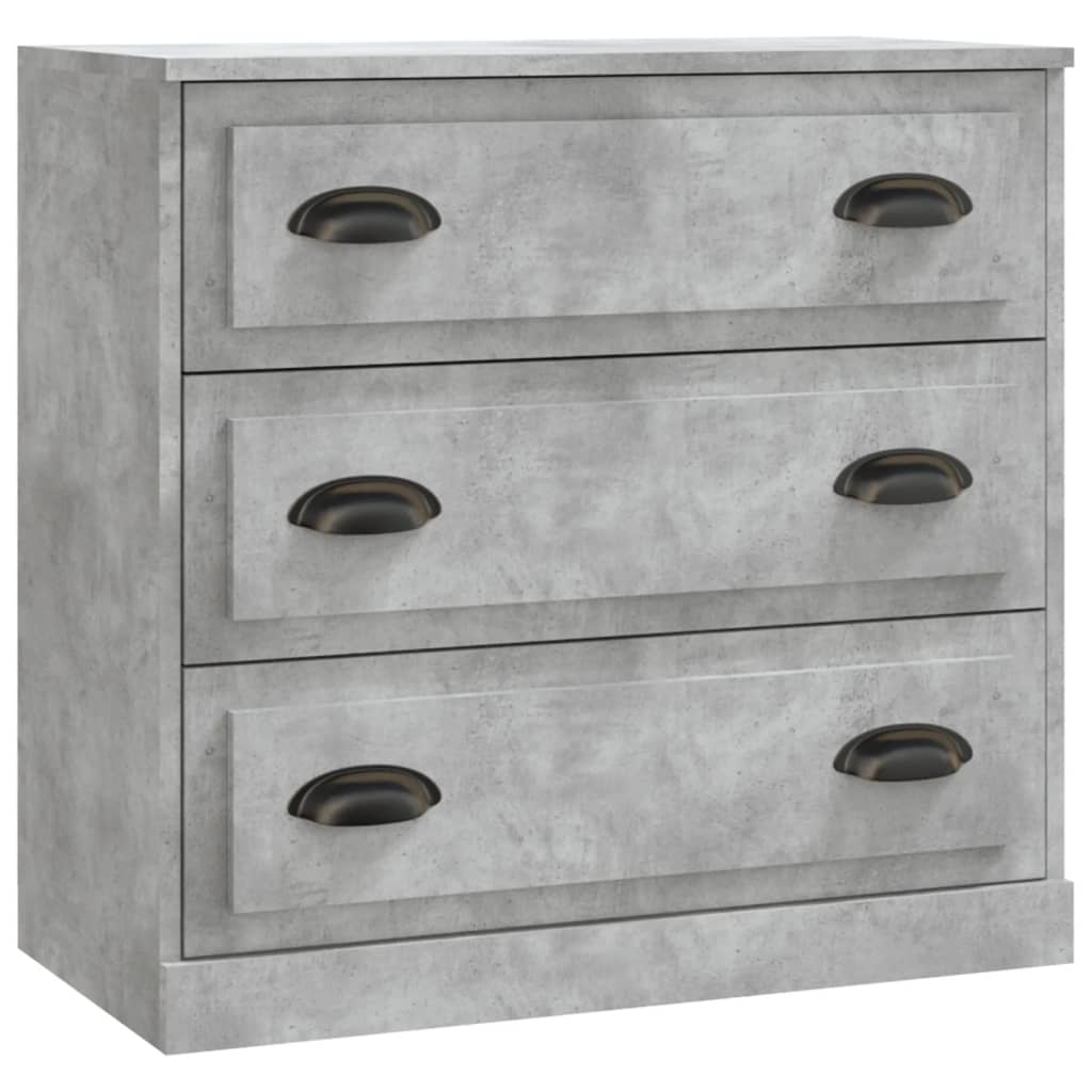 Sideboard | Concrete Grey | Engineered wood | 70 cm x 35.5 cm x 67.5 cm