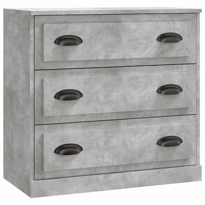 Sideboard Concrete Grey 70x35,5x67,5 cm Engineered Wood
