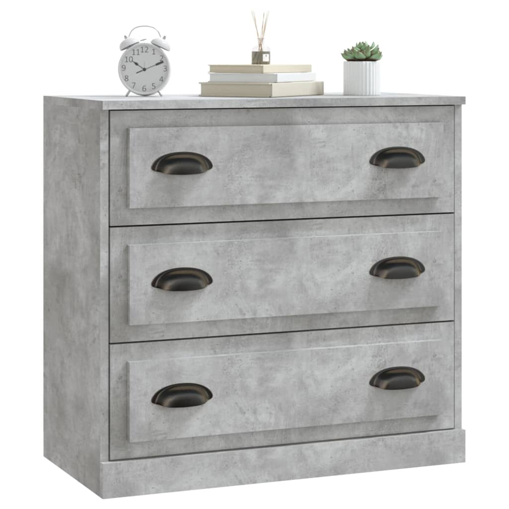 Sideboard | Concrete Grey | Engineered wood | 70 cm x 35.5 cm x 67.5 cm
