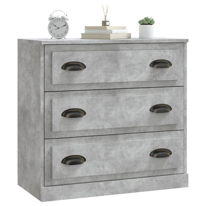 Sideboard | Concrete Grey | Engineered wood | 70 cm x 35.5 cm x 67.5 cm