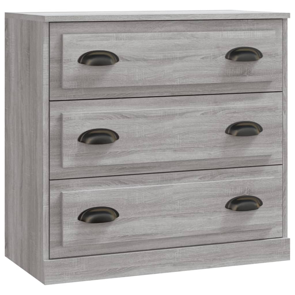 Sideboard | Grey sonoma | Engineered wood | Sideboard | Rectangular