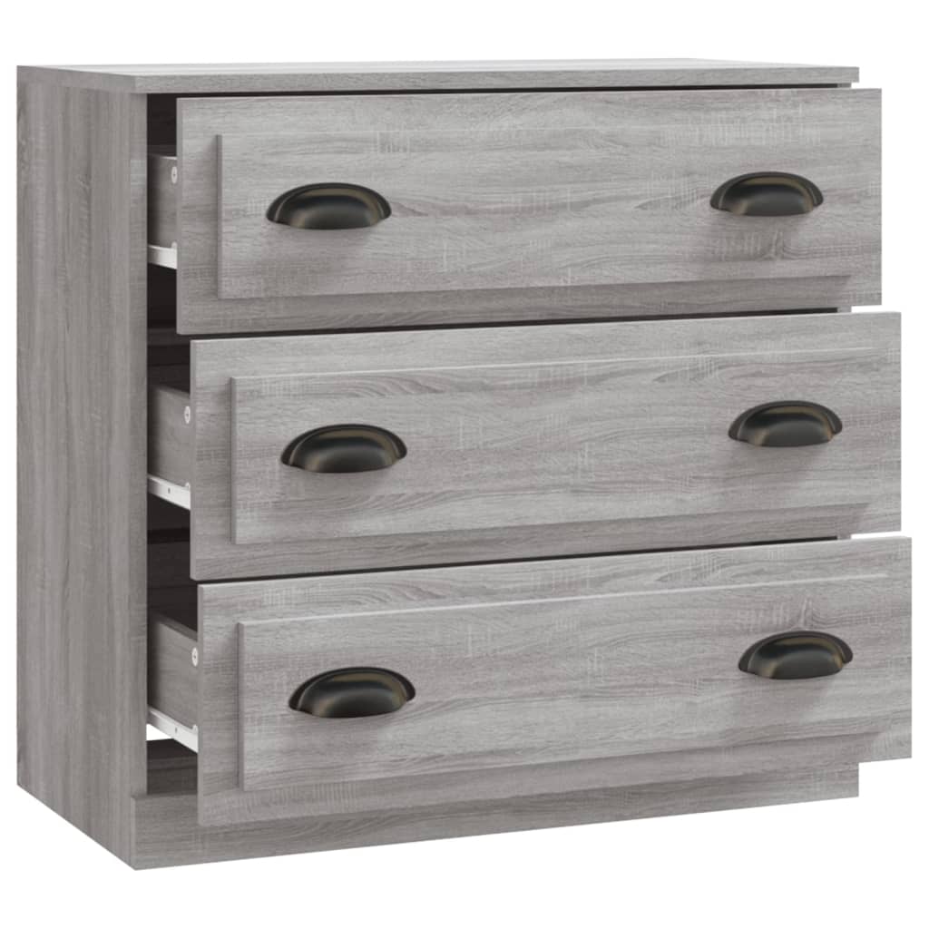 Sideboard | Grey sonoma | Engineered wood | Sideboard | Rectangular
