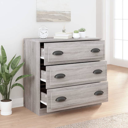 Sideboard | Grey sonoma | Engineered wood | Sideboard | Rectangular