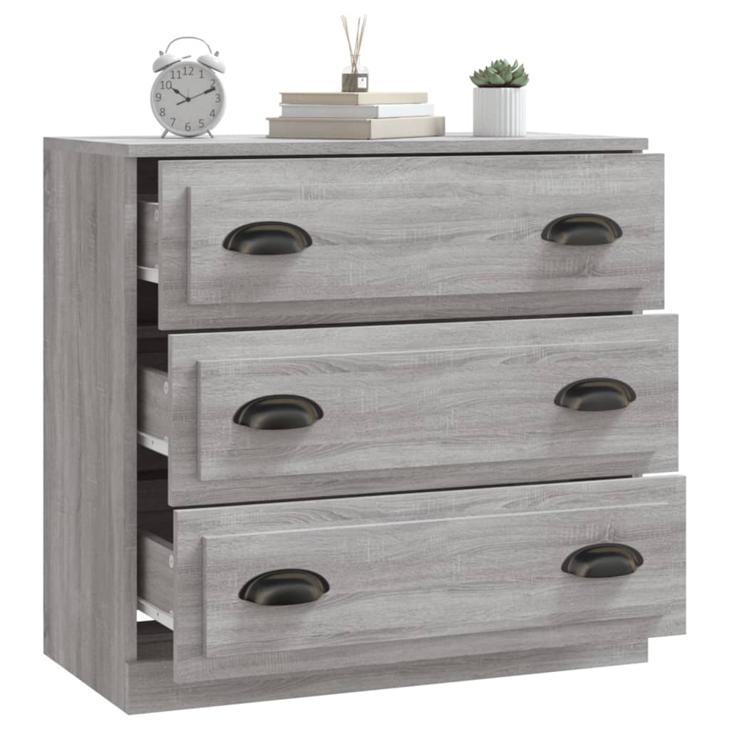 Sideboard | Grey sonoma | Engineered wood | Sideboard | Rectangular
