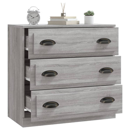 Sideboard | Grey sonoma | Engineered wood | Sideboard | Rectangular