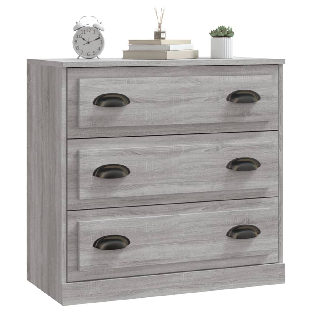 Sideboard | Grey sonoma | Engineered wood | Sideboard | Rectangular