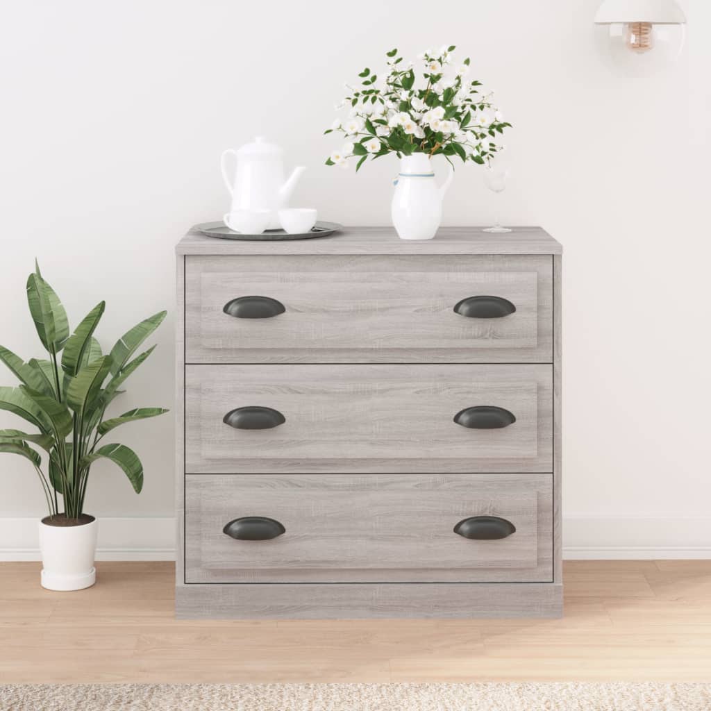 Sideboard | Grey sonoma | Engineered wood | Sideboard | Rectangular