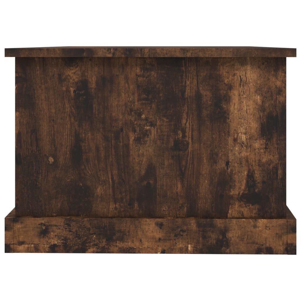Coffee Table Smoked Oak 90x50x35 cm Engineered Wood