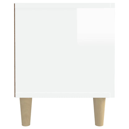 TV Cabinet High Gloss White 180x31,5x40 cm Engineered Wood