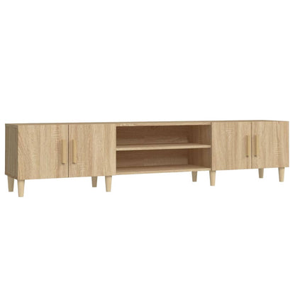 TV Cabinet Sonoma Oak 180x31,5x40 cm Engineered Wood