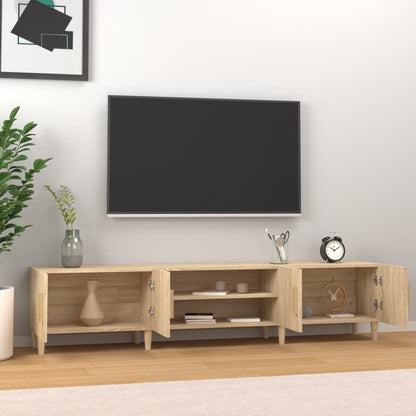 TV Cabinet Sonoma Oak 180x31,5x40 cm Engineered Wood