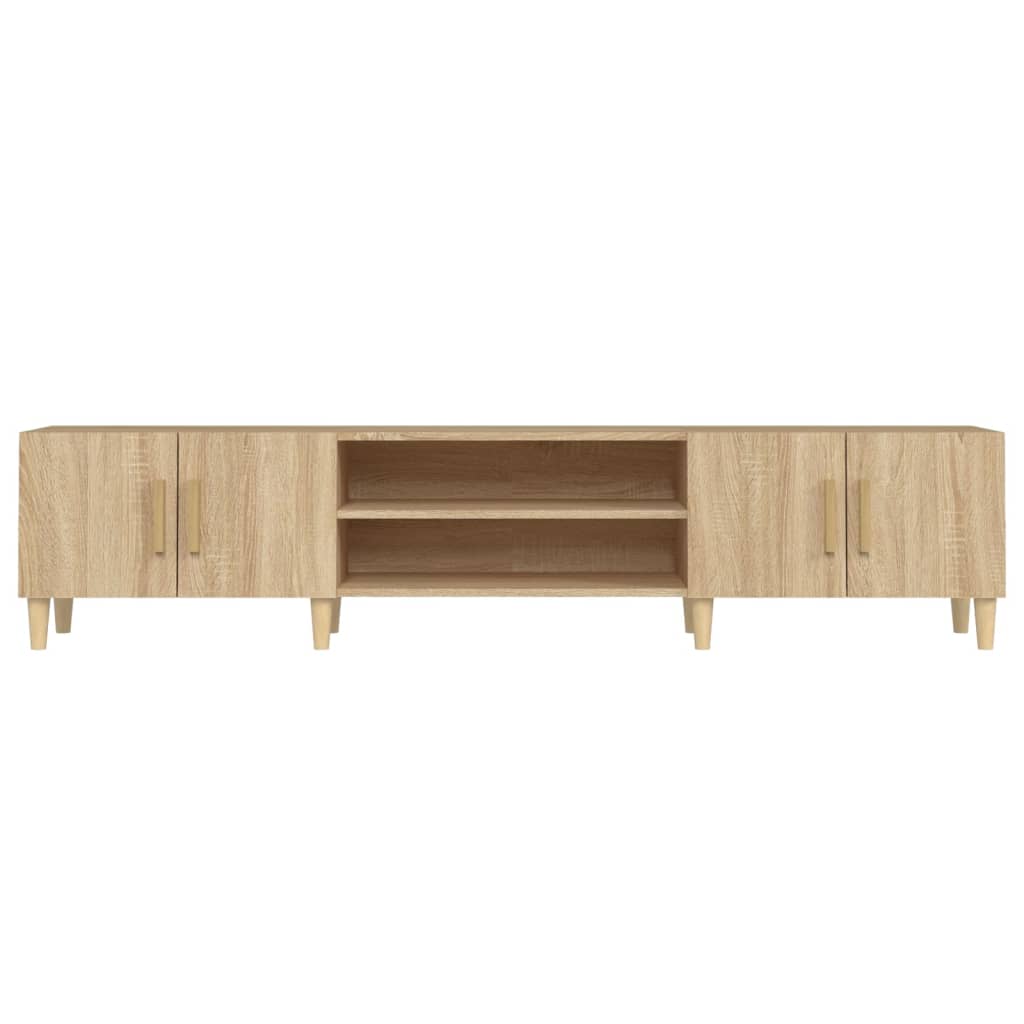 TV Cabinet Sonoma Oak 180x31,5x40 cm Engineered Wood