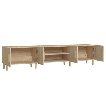 TV Cabinet Sonoma Oak 180x31,5x40 cm Engineered Wood