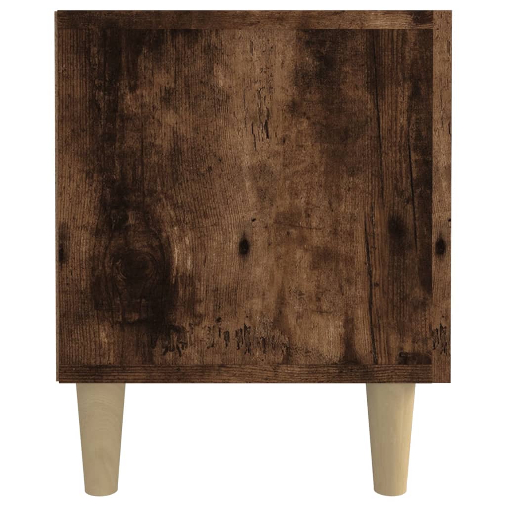 TV Cabinet Smoked Oak 180x31,5x40 cm Engineered Wood