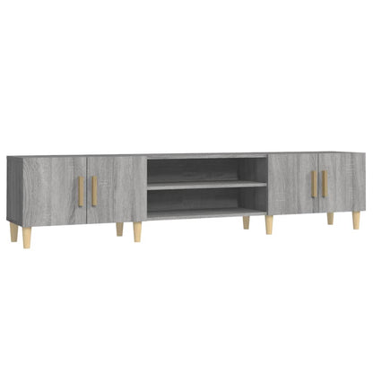 TV Cabinet Grey Sonoma 180x31,5x40 cm Engineered Wood