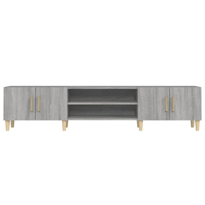 TV Cabinet Grey Sonoma 180x31,5x40 cm Engineered Wood