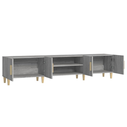 TV Cabinet Grey Sonoma 180x31,5x40 cm Engineered Wood
