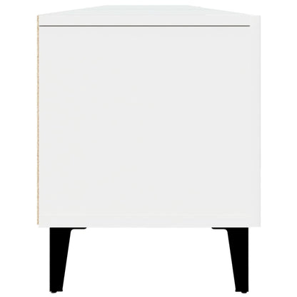 TV Cabinet White 180x31,5x40 cm Engineered Wood