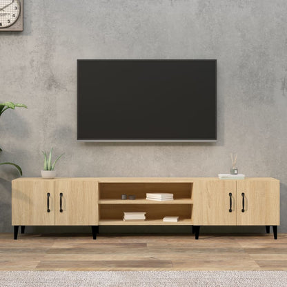 TV Cabinet Sonoma Oak 180x31,5x40 cm Engineered Wood