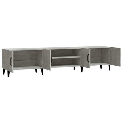 TV Cabinet Concrete Grey 180x31,5x40 cm Engineered Wood