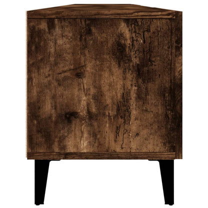 TV Cabinet Smoked Oak 180x31,5x40 cm Engineered Wood