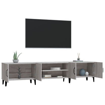 TV Cabinet Grey Sonoma 180x31,5x40 cm Engineered Wood
