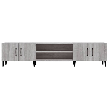 TV Cabinet Grey Sonoma 180x31,5x40 cm Engineered Wood