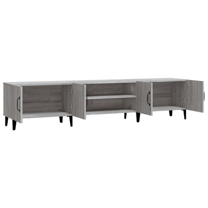 TV Cabinet Grey Sonoma 180x31,5x40 cm Engineered Wood