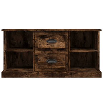 TV Cabinet Smoked Oak 99,5x35,5x48 cm Engineered Wood