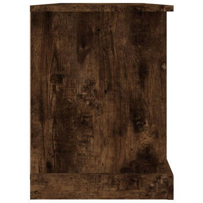 TV Cabinet Smoked Oak 99,5x35,5x48 cm Engineered Wood