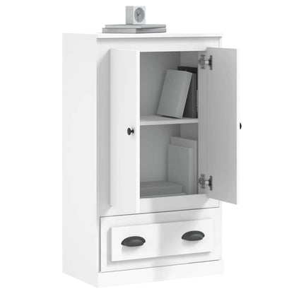 Highboard White 60x35,5x103,5 cm Engineered Wood