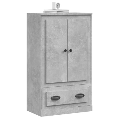 Highboard Concrete Grey 60x35,5x103,5 cm Engineered Wood