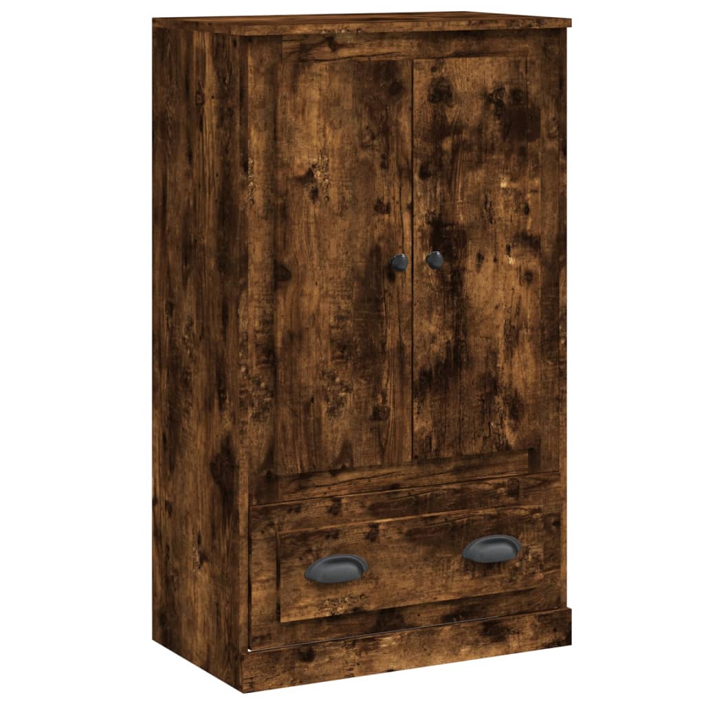 Highboard Smoked Oak 60x35,5x103,5 cm Engineered Wood