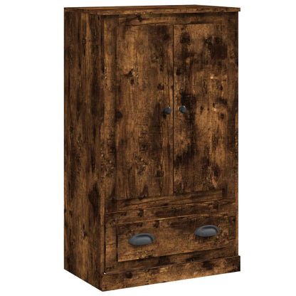 Highboard Smoked Oak 60x35,5x103,5 cm Engineered Wood